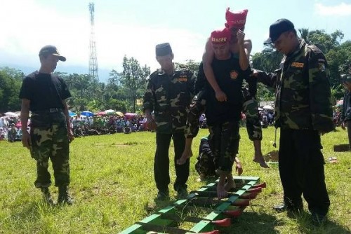 Banser NU Gelar Aksi Kesetiaan Terhadap NKRI