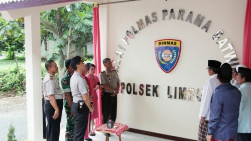 Kapolres Batang AKBP Juli Agung Pramono Resmikan Balai Polmas, Ini Fungsinya