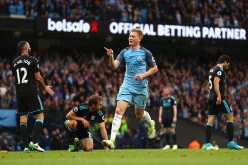 Tundukkan WBA 3-1, Manchester City Amankan Tiket ke Liga Champions