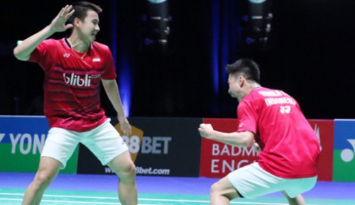 Piala Sudirman 2017, Marcus dan Kevin Perpanjang Napas Indonesia