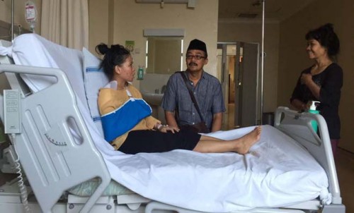 Mantan Bupati Kunjungi Korban Bom Kampung Melayu Asal Brebes