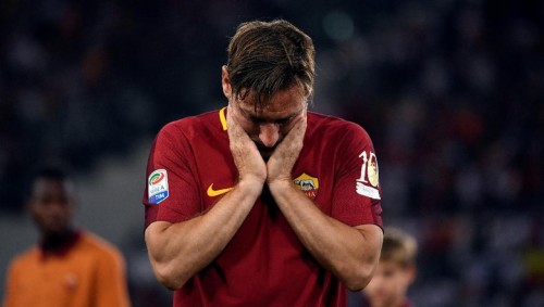 Banjir Air Mata di Perpisahan Totti