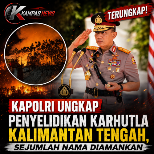 Kapolri Ungkap Penyelidikan Karhutla Kalimantan Tengah, Sejumlah  Nama Diamankan
