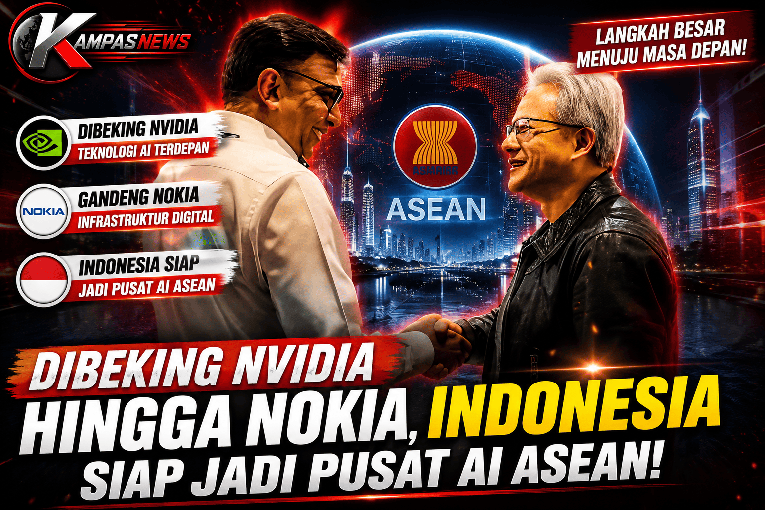 Indonesia Jadi Pusat AI Asean